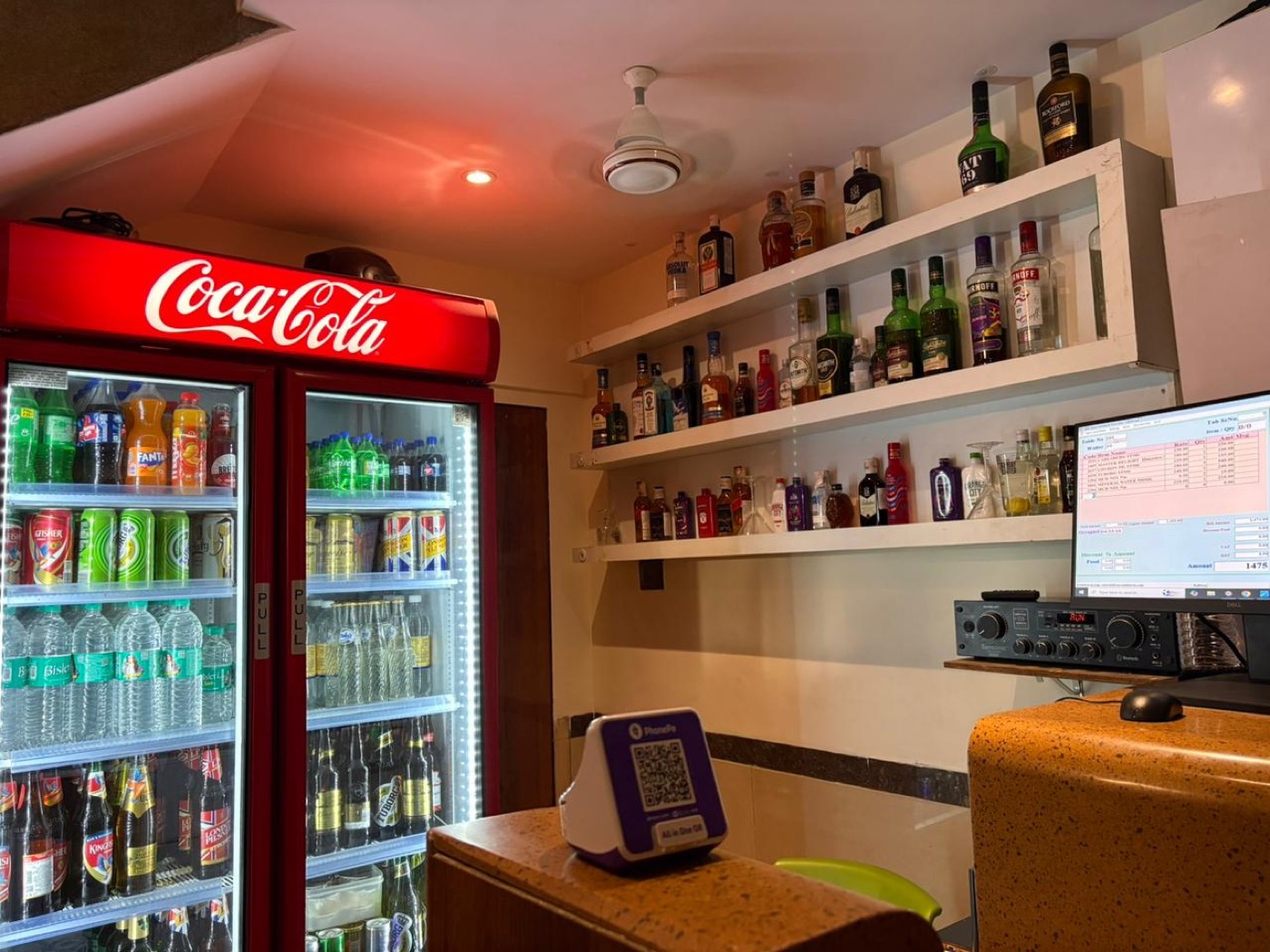 Mausam bar counter details